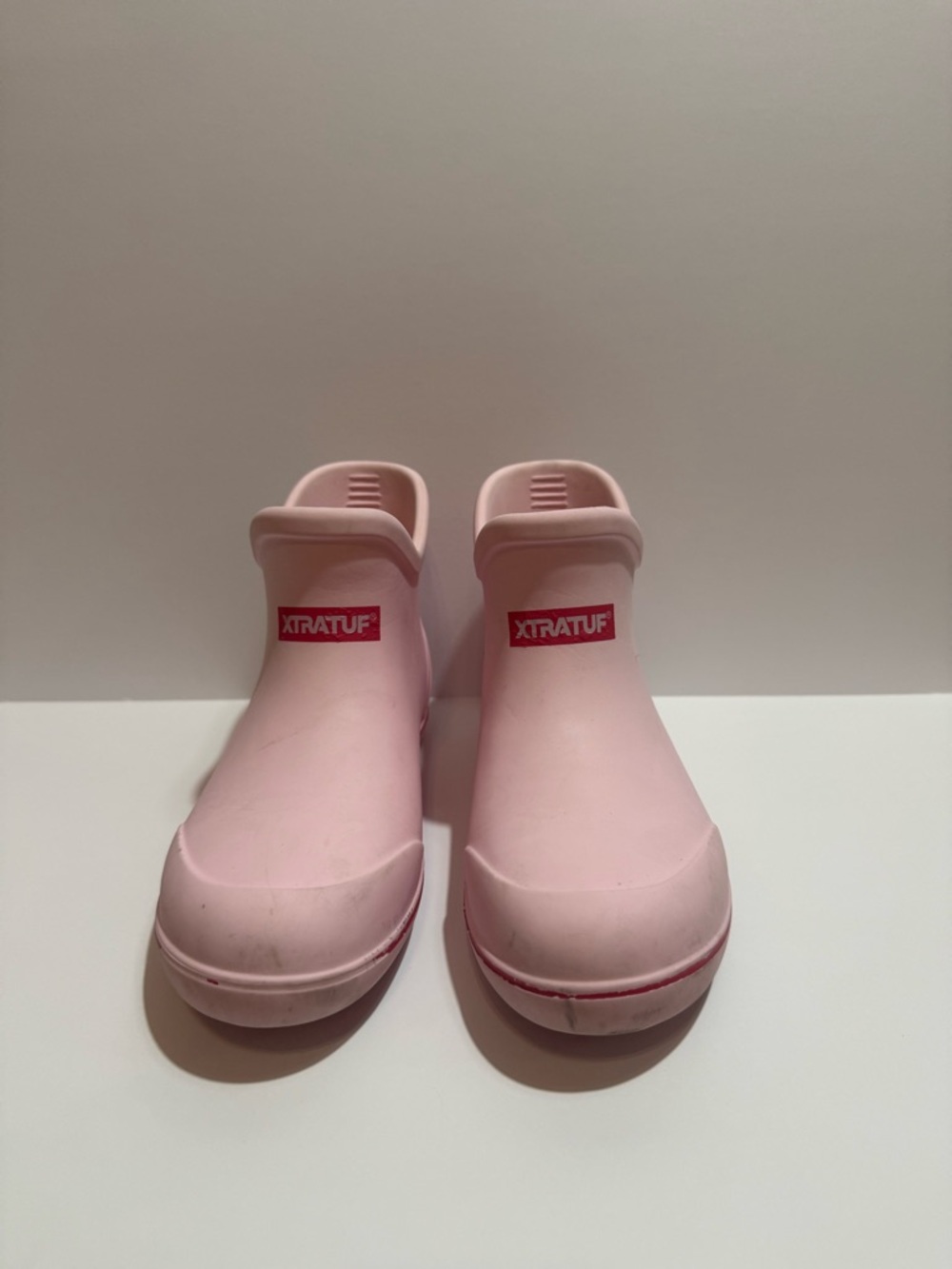 Kids XTRATUF Pink Slip-On Ankle Deck Shoes